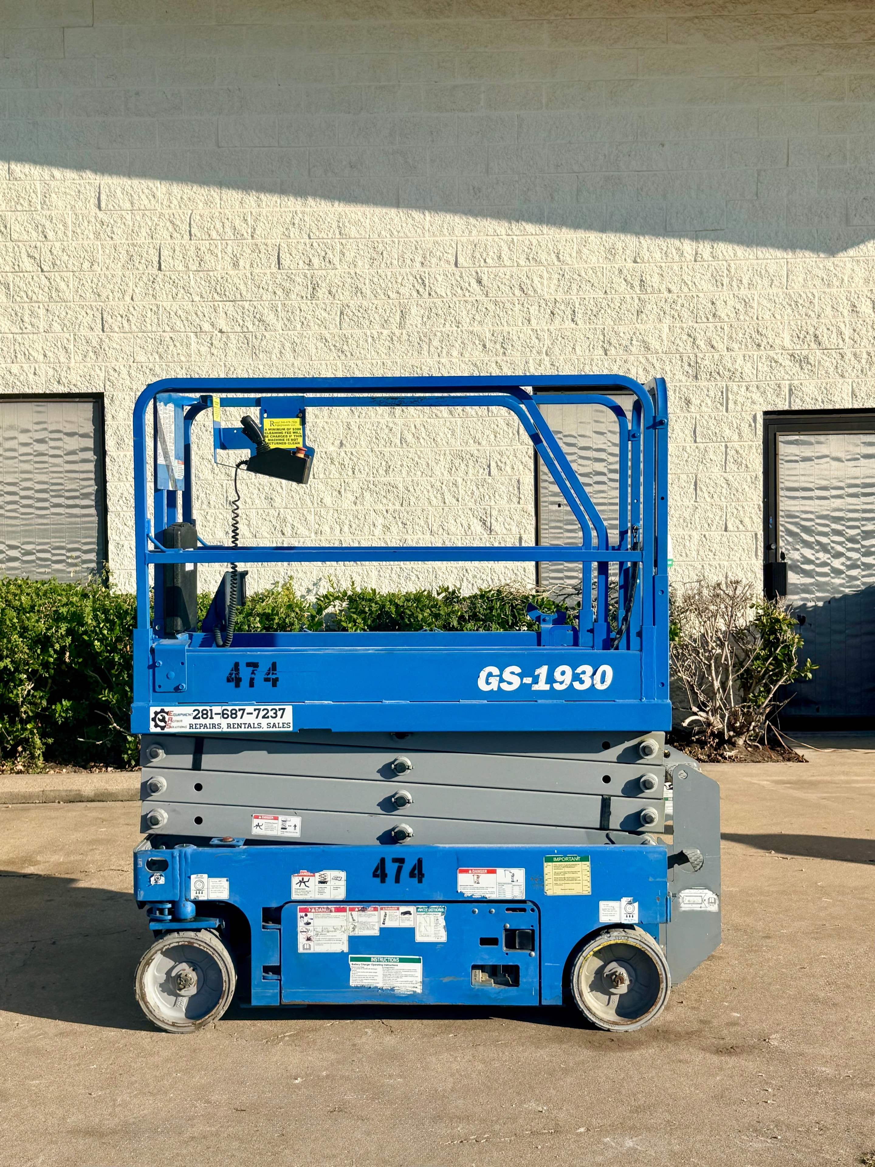 GENIE GS-1930 SCISSOR LIFT 4